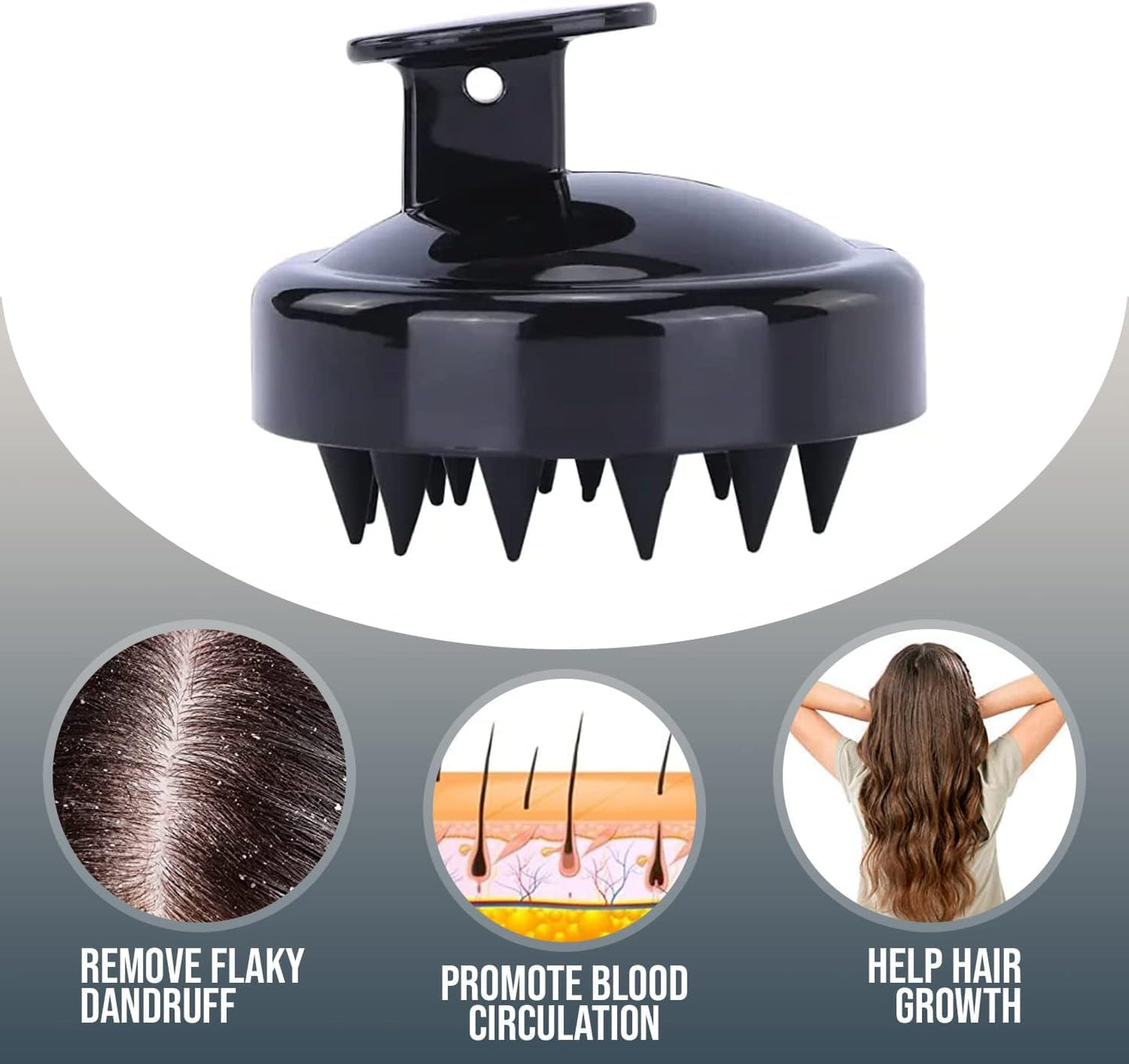 Hair Scalp Massager Shampoo Brush - Large