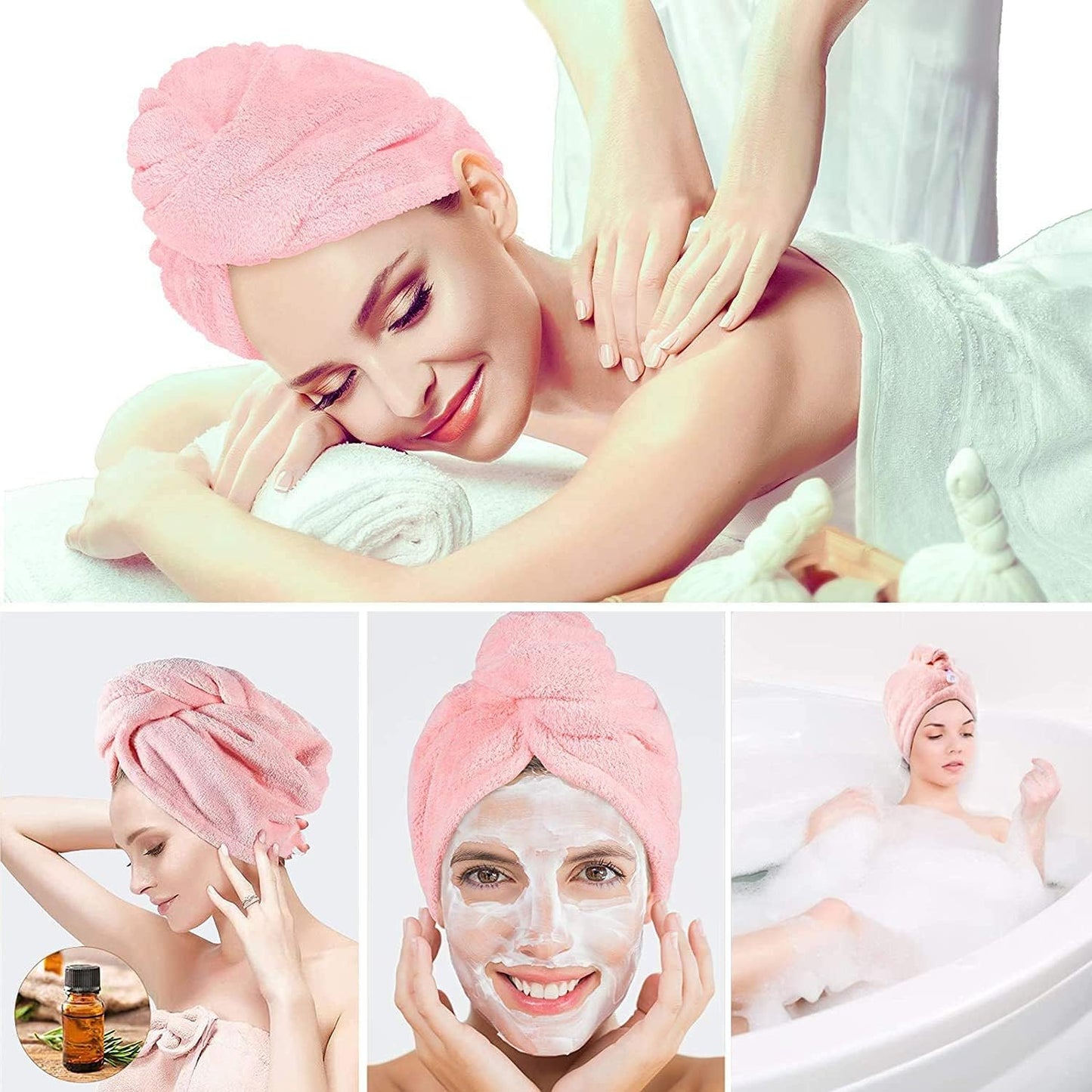 Beautique™ Hair Drying Cap Towel